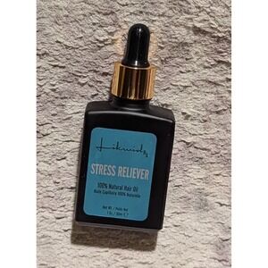 Likwid Rx Stress Reliever  Hair Oil 100% Natural 1 oz New